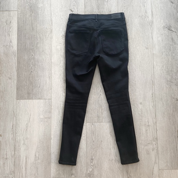Express | Black high waisted skinny jeans - Picture 6 of 9